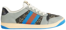 Gucci GG Screener 'GG Canvas - Grey Blue' Sneakers for Men