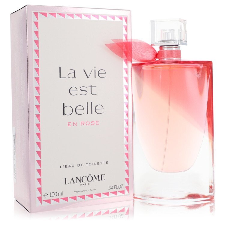 La Vie Est Belle En Rose by Lancome L'eau De Toilette Spray 3.4 oz (Women)