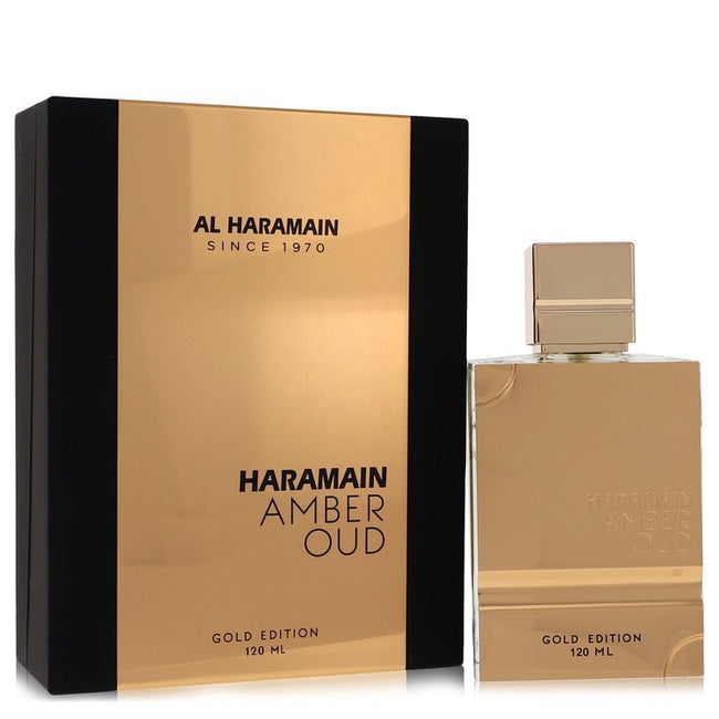 Al Haramain Amber Oud Gold Edition by Al Haramain Eau De Parfum Spray (Unisex) 4 oz (Women)
