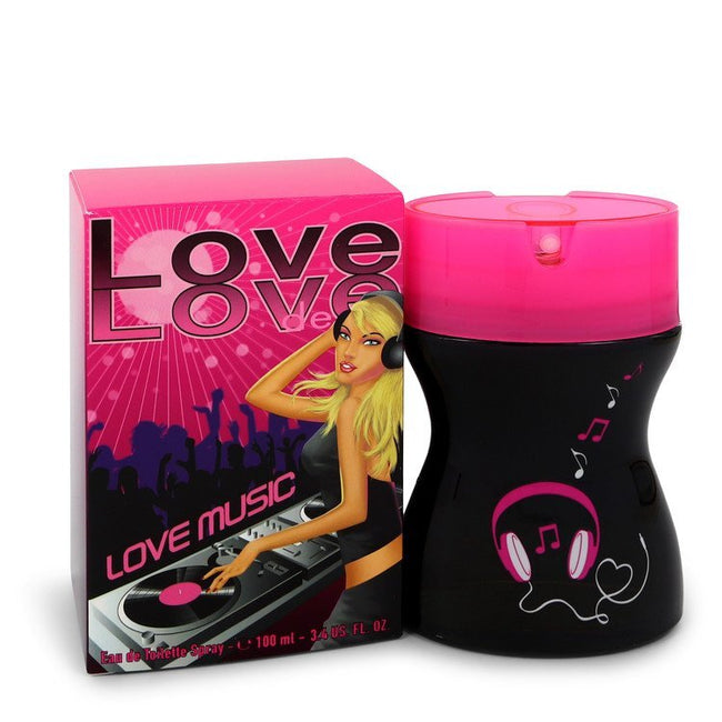 Love Love Music by Cofinluxe Eau De Toilette Spray 3.4 oz (Women)