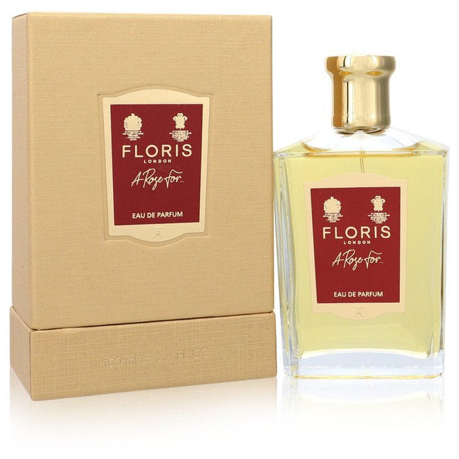 Floris A Rose For by Floris Eau De Parfum Spray (Unisex) 3.4 oz (Women)