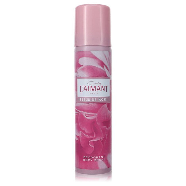 L'aimant Fleur Rose by Coty Deodorant Spray 2.5 oz (Women)