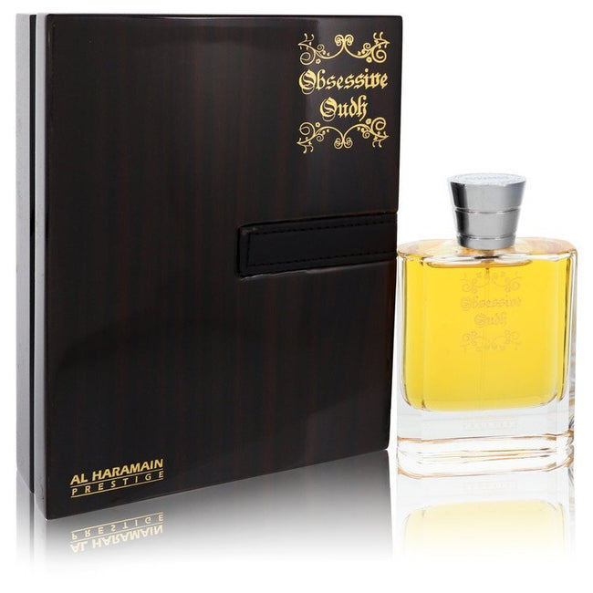 Al Haramain Obsessive Oudh by Al Haramain Eau De Parfum Spray (Unisex) 3.4 oz (Men)