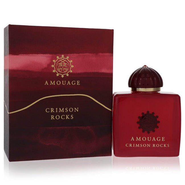 Amouage Crimson Rocks by Amouage Eau De Parfum Spray (Unisex) 3.4 oz (Women)