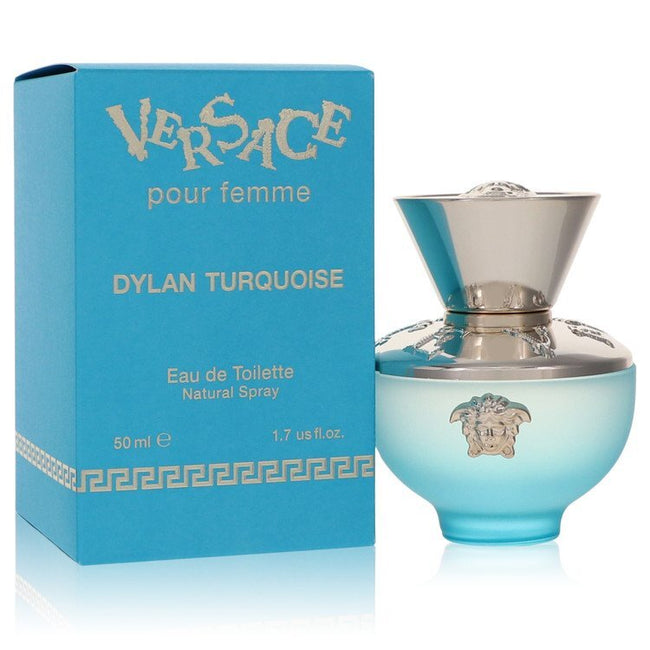 Versace Pour Femme Dylan Turquoise by Versace Eau De Toilette Spray 1.7 oz (Women)