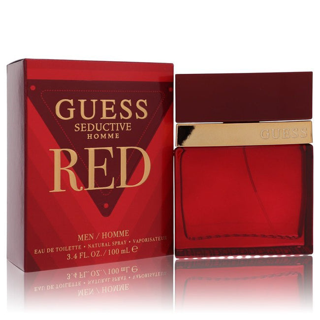 Guess Seductive Homme Red by Guess Eau De Toilette Spray 3.4 oz (Men)