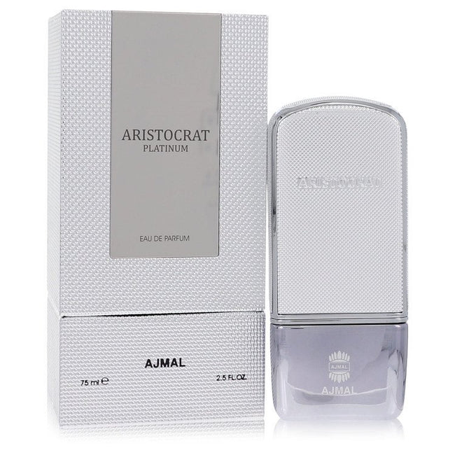 Ajmal Aristocrat Platinum by Ajmal Eau De Parfum Spray 2.5 oz (Men)