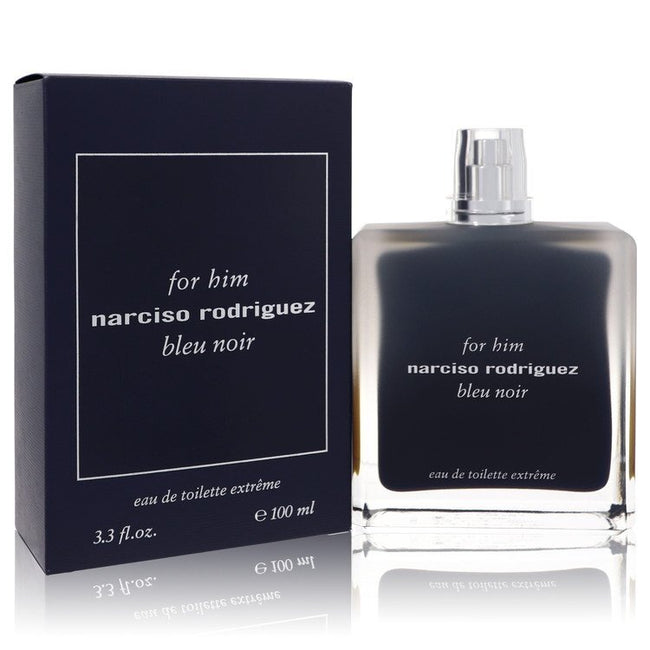 Narciso Rodriguez Bleu Noir Extreme by Narciso Rodriguez Eau De Toilette Spray 3.3 oz (Men)