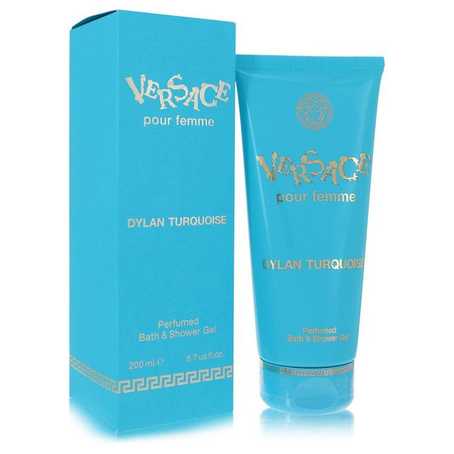 Versace Pour Femme Dylan Turquoise by Versace Shower Gel 6.7 oz (Women)