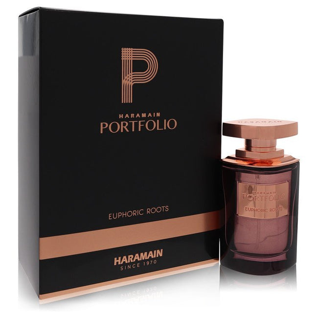 Al Haramain Portfolio Euphoric Roots by Al Haramain Eau De Parfum Spray (Unisex) 2.5 oz (Men)