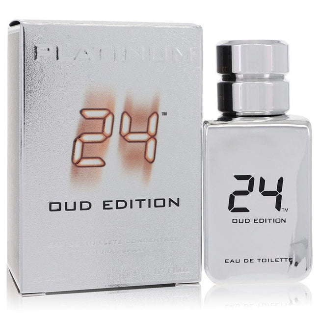 24 Platinum Oud Edition by ScentStory Eau De Toilette Concentree Spray (Unisex Unboxed) 3.4 oz (Men)