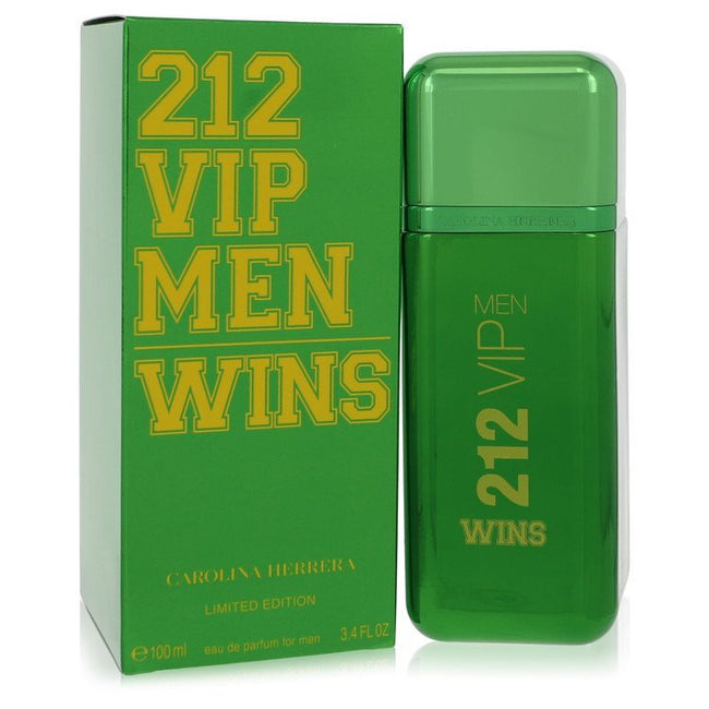 212 Vip Wins by Carolina Herrera Eau De Parfum Spray (Limited Edition) 3.4 oz (Men)