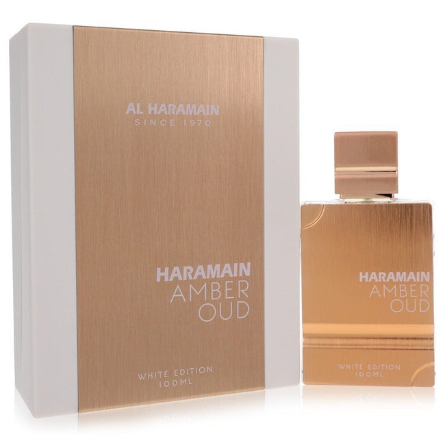 Al Haramain Amber Oud White Edition by Al Haramain Eau De Parfum Spray (Unisex) 3.4 oz (Men)