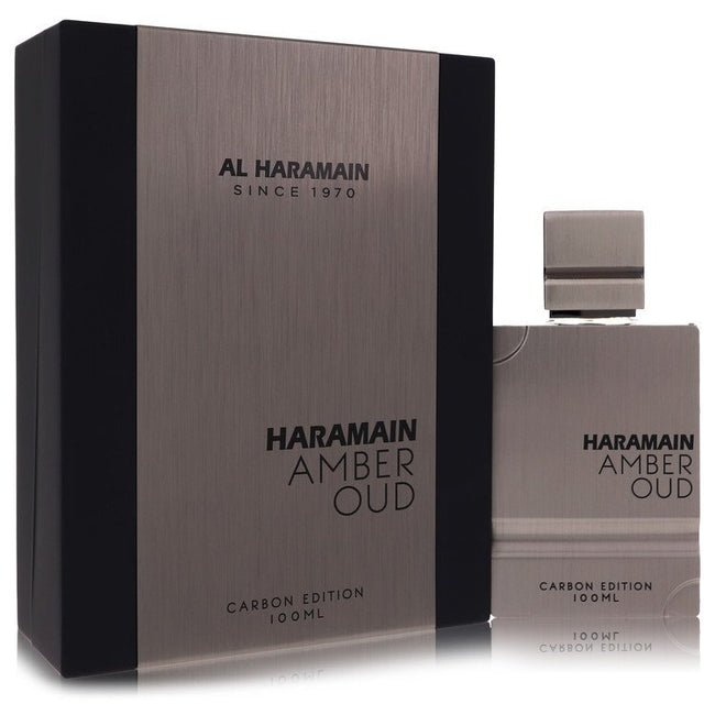 Al Haramain Amber Oud Carbon Edition by Al Haramain Eau De Parfum Spray (Unisex) 3.4 oz (Men)