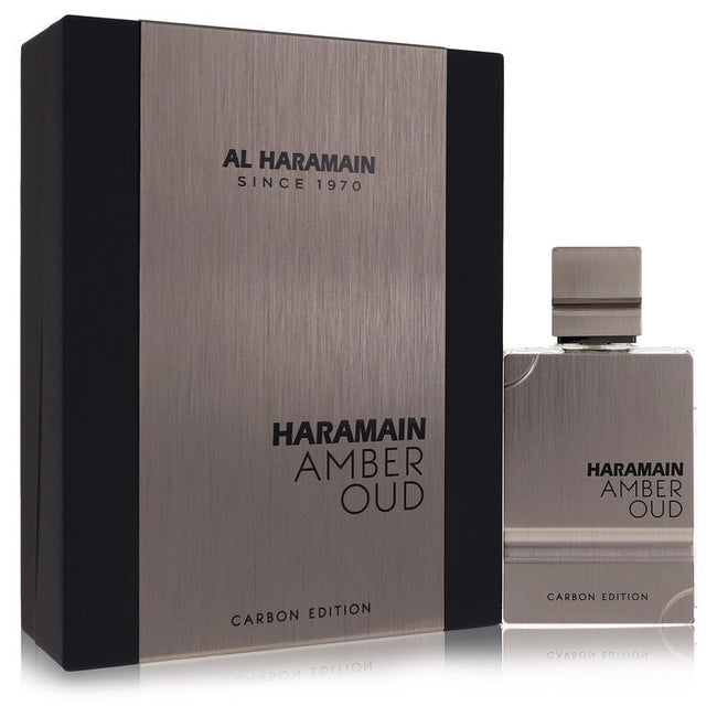 Al Haramain Amber Oud Carbon Edition by Al Haramain Eau De Parfum Spray (Unisex) 2 oz (Men)