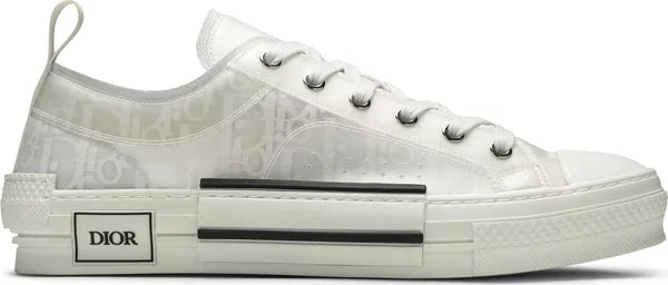 Dior B23 Low Top Oblique 'White' Sneakers for Men - GENUINE AUTHENTIC BRAND LLC  
