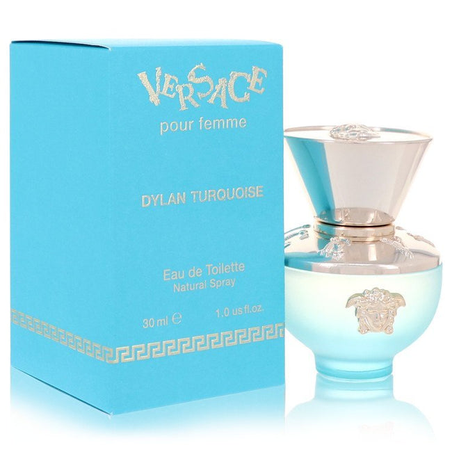 Versace Pour Femme Dylan Turquoise by Versace Eau De Toilette Spray 1 oz (Women)