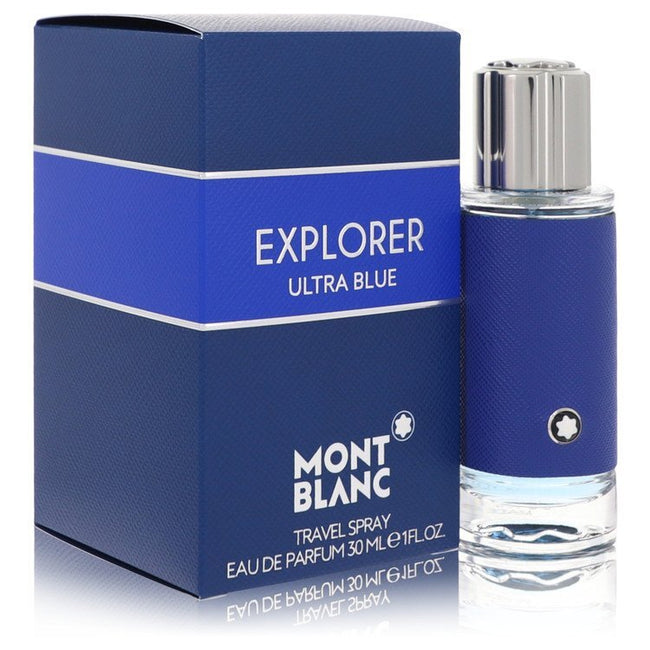 Montblanc Explorer Ultra Blue by Mont Blanc Eau De Parfum Spray 1 oz (Men)