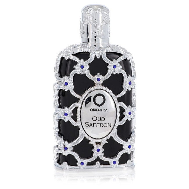 Orientica Oud Saffron by Al Haramain Eau De Parfum Spray (Unisex Unboxed) 2.7 oz (Men)