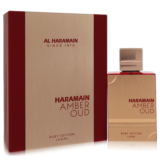 Al Haramain Amber Oud Ruby by Al Haramain Eau De Parfum Spray (Unisex) 3.4 oz (Women)