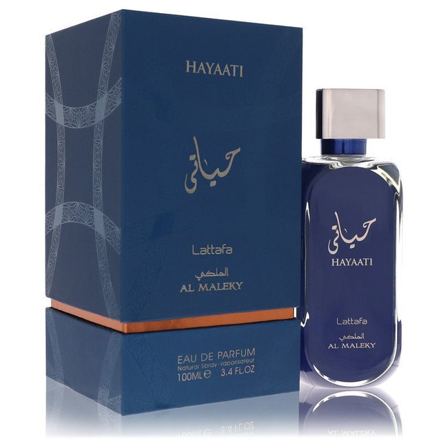Lattafa Hayaati Al Maleky by Lattafa Eau De Parfum Spray 3.4 oz (Men)