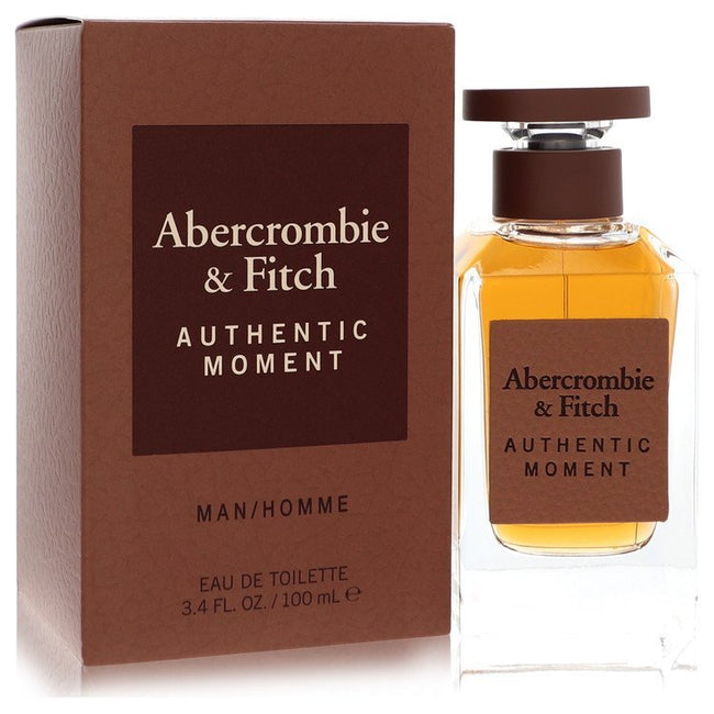 Abercrombie & Fitch Authentic Moment by Abercrombie & Fitch Eau De Toilette Spray 3.4 oz (Men)