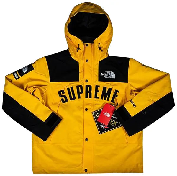 Supreme x The North Face Arc Logo Mountain Parka 'Yellow' 2019 Outerwear for Unisex