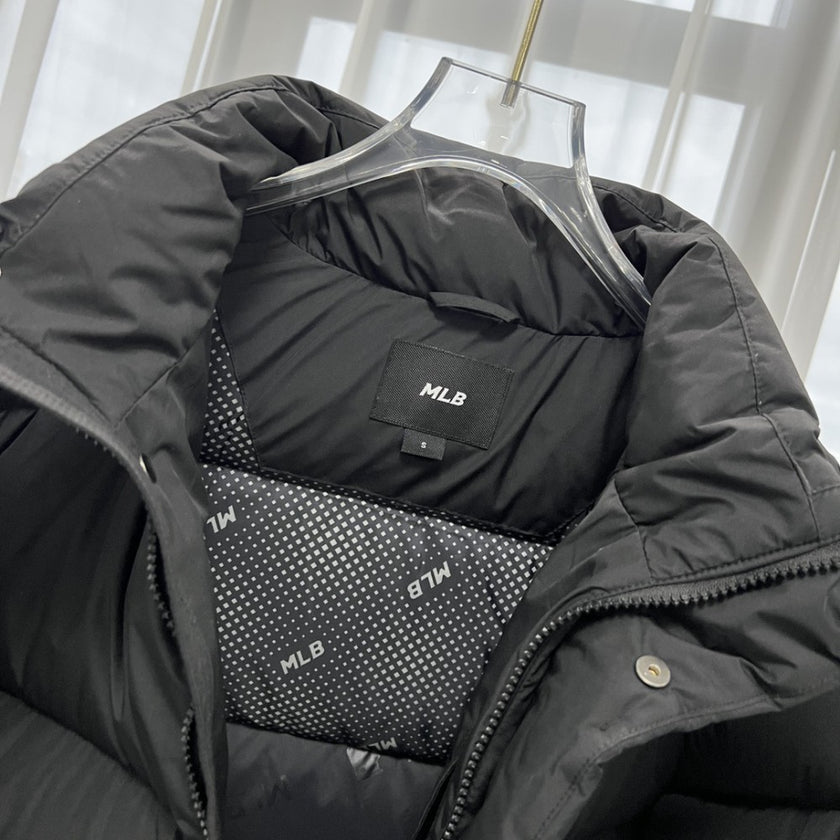 MLB Black Puffer Down Jacket