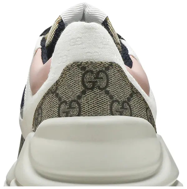 Gucci Wmns GG Rhyton 'Beige White Pink' 2020