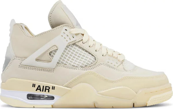 Off-White™ x Air Jordan 4 Retro Cream Sail (2020) Sneakers for Women - GENUINE AUTHENTIC BRAND LLC  