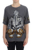 Dolce & Gabbana Enchanted Sicily Silk Blouse with Knight Print