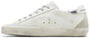 Golden Goose Wmns Superstar 'White Ice Silver' Distressed Leather Sneaker