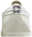 Golden Goose Wmns Superstar 'White Ice Silver' Distressed Leather Sneaker