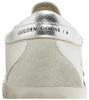 Golden Goose Wmns Superstar 'White Ice Silver' Distressed Leather Sneaker