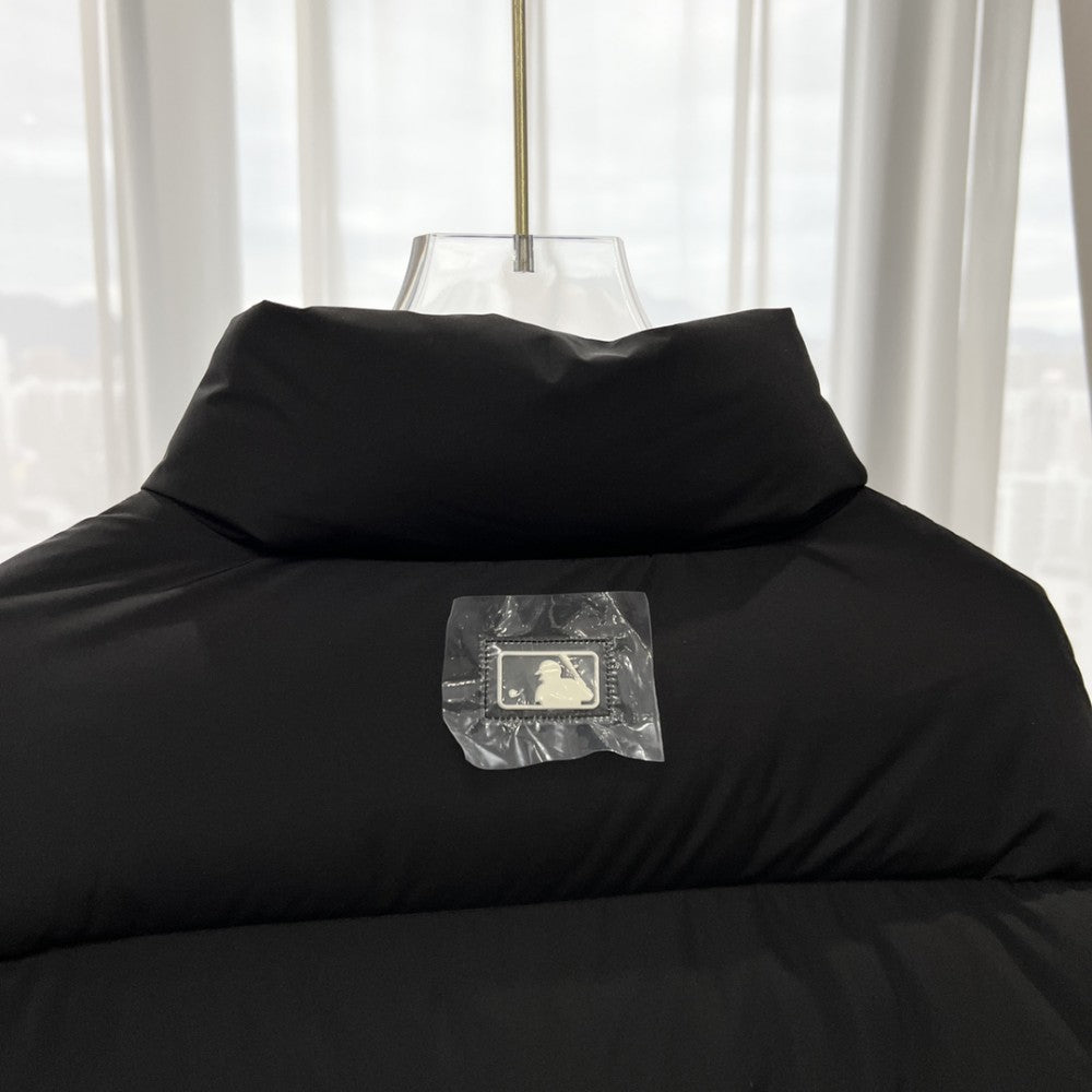 MLB Black Puffer Down Jacket