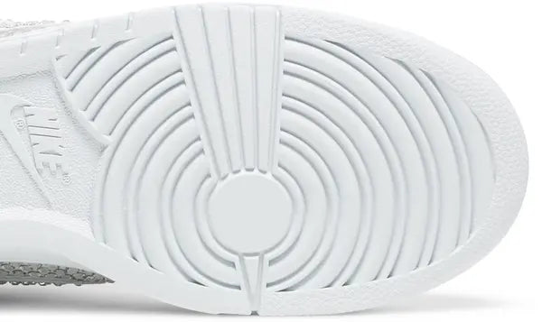 Cactus Plant Flea Market x Swarovski x Dunk Low 'Pure Platinum' Sneakers for Unisex