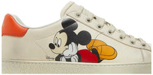 Disney x Gucci Wmns Ace Low 'Mickey Mouse - Ivory' Cream Leather Sneaker