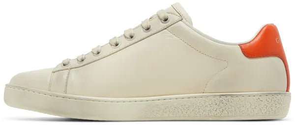 Disney x Gucci Wmns Ace Low 'Mickey Mouse - Ivory' Cream Leather Sneaker