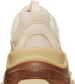 Balenciaga Triple S Clear Sole Crystal Beige Nude Sneakers for Women - GENUINE AUTHENTIC BRAND LLC  