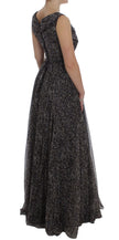 Dolce & Gabbana Glamorous Vestido largo de seda con lentejuelas