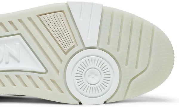 Louis Vuitton Trainer Low 'White' Monochrome Leather Sneaker