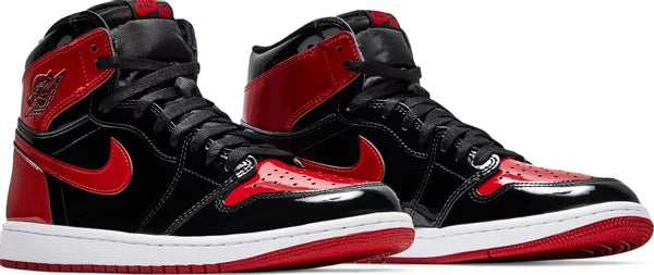 Air Jordan 1 Retro High OG 'Patent Bred' Sneakers for Men - GENUINE AUTHENTIC BRAND LLC  