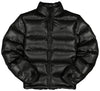 Main Product Shot: Black Nike NOCTA puffer jacket with minimalist quilted design and subtle branding.