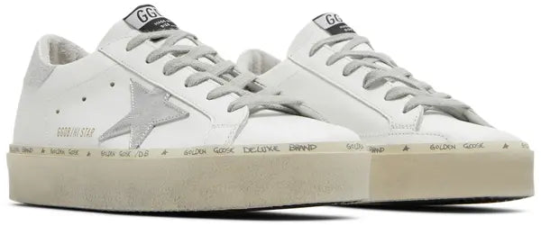 Golden Goose Women's Hi Star 'White Silver'