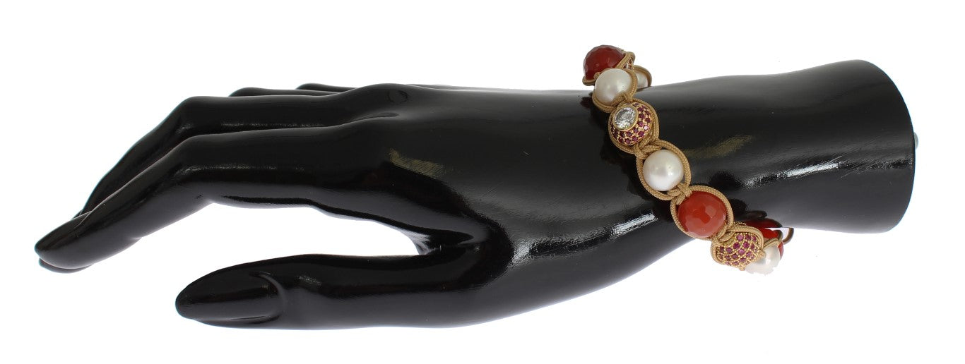 Nialaya Exquisites handgefertigtes Edelsteinarmband