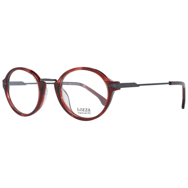 Lozza Burgunderrote optische Brillenfassungen für Unisex