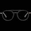 Dsquared² Elegante schwarze Designerbrille mit Vollrand