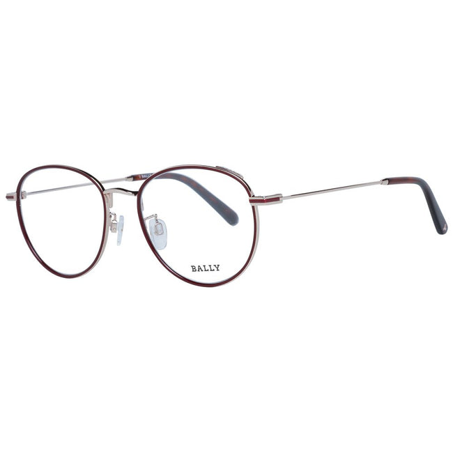 Bally – Burgunderrote Brillenfassungen für Unisex