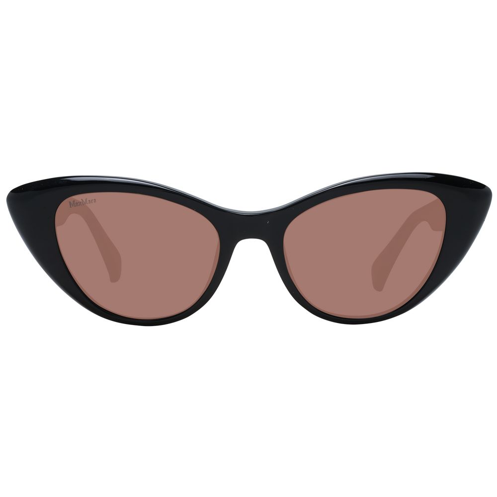 Max Mara – Schwarze Sonnenbrille für Damen