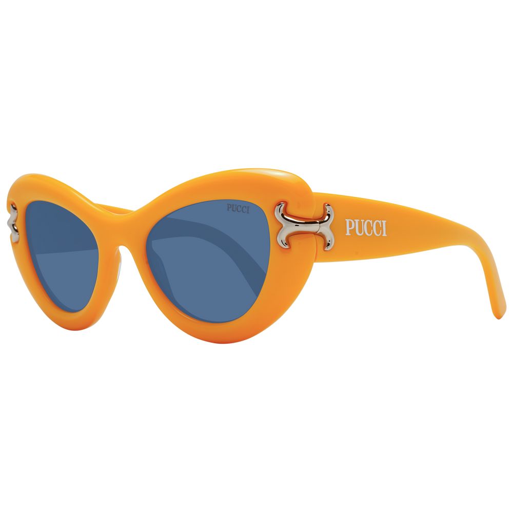 Emilio Pucci Gelbe Sonnenbrille für Frauen